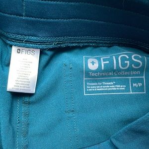 FIGS Caribbean Blue Zamora Joggers Medium
